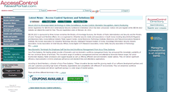 Desktop Screenshot of accesscontrolnewsportal.com
